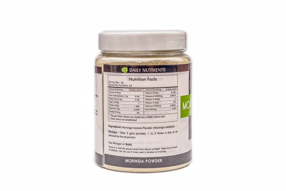 Daily Nutrients – wholesale Protein/superfood powder – MORINGA POWDER2