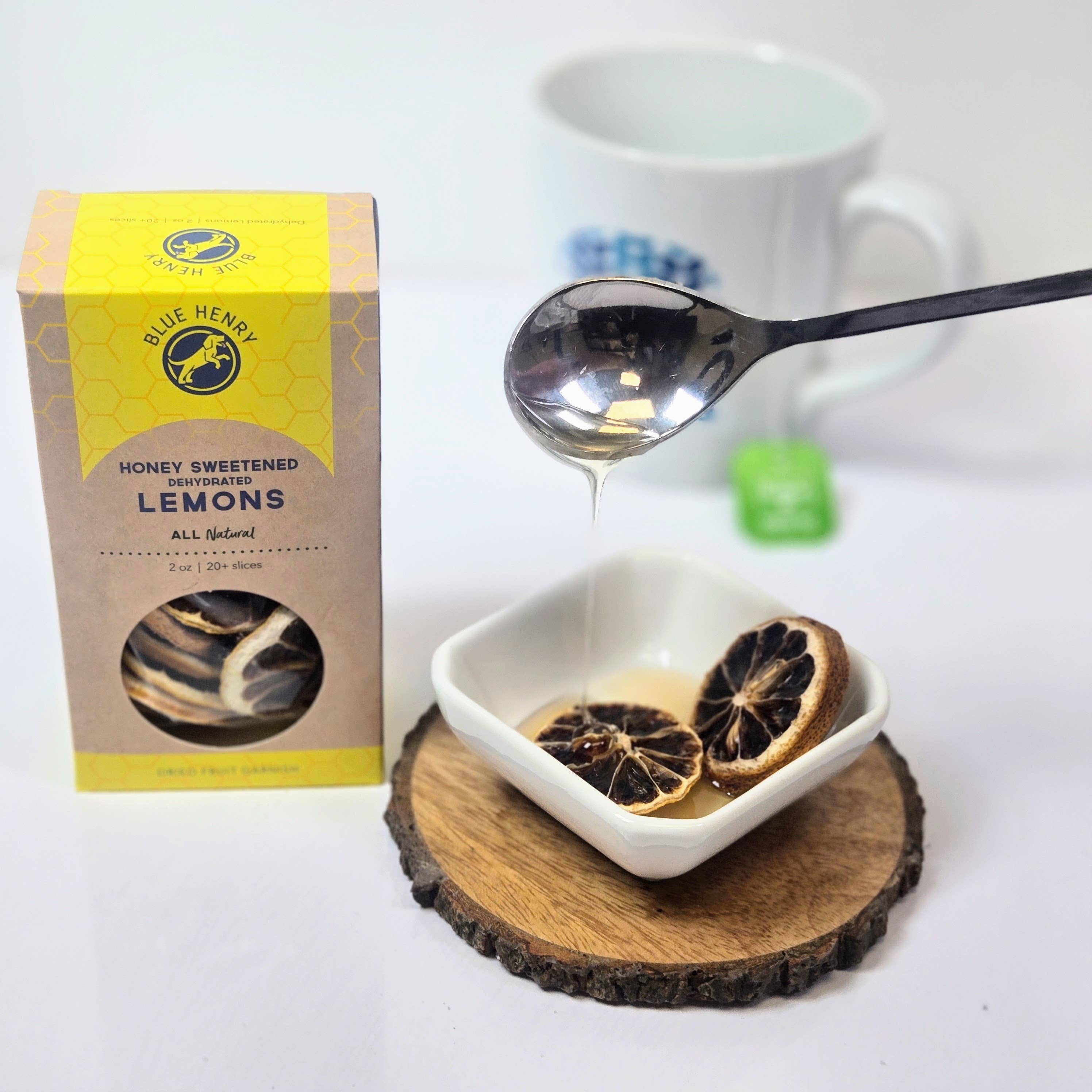 BlueHenry LLC - Wholesale Dried/Dehydrated Fruit - Honey Sweetened Lemons1