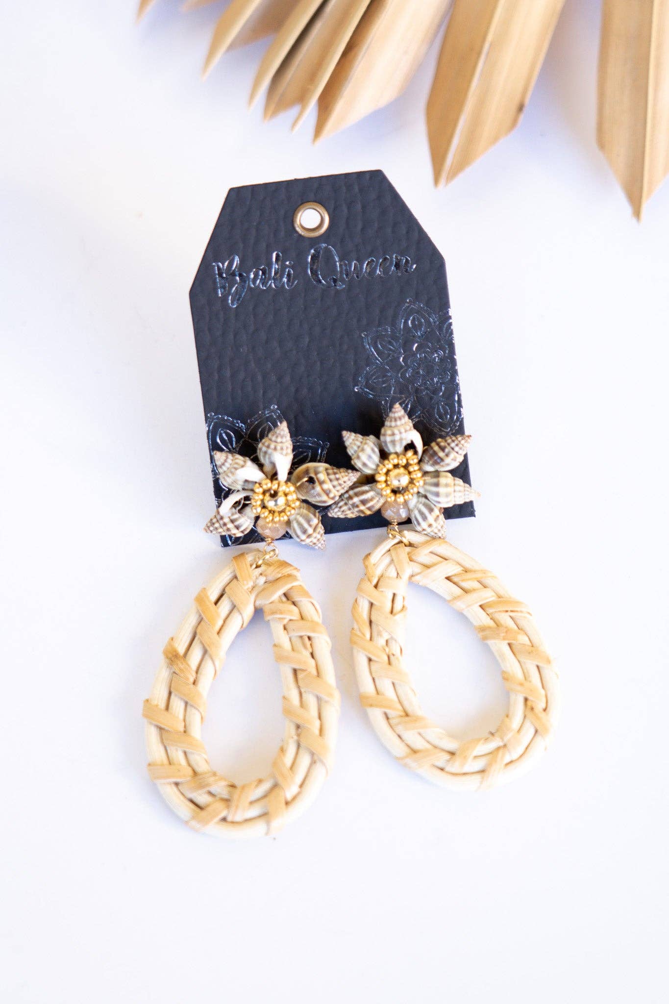 Bali Queen - Wholesale Dangle Earrings - Rattan Babylon Shell Earring2