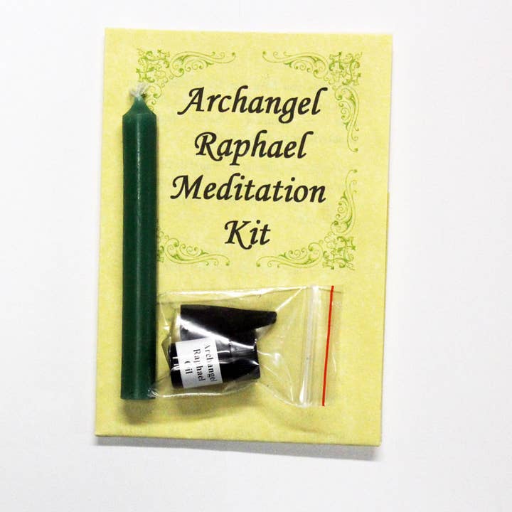 It's Your Journey LLC - Wholesale Meditation Supplies - Archangel Raphael Meditation Kit