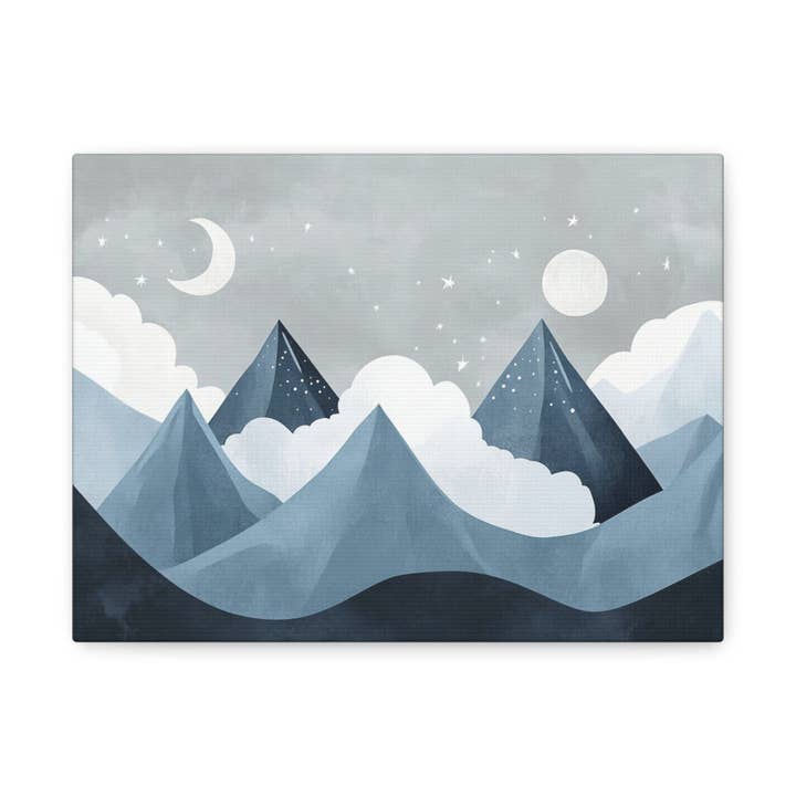 Scandinavian Mountain Babybord for engroshandel hos Coin Tableau