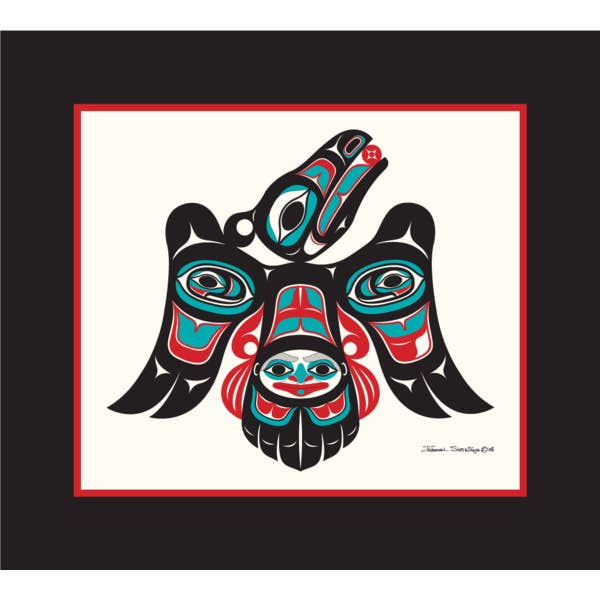 Raven's Journey - Open Edition Formline Art Print for wholesale by The Shotridge Collection