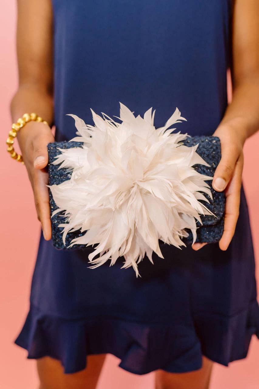 Lisi Lerch - Wholesale Clutch Bag - Women's - COCO - Feather Clutch- WS8