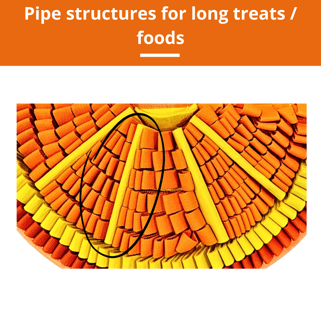 PawzNDogz – wholesale Pet food mat – Dog – Tangy Orange™ Snuffle Mat | Challenge Level 24