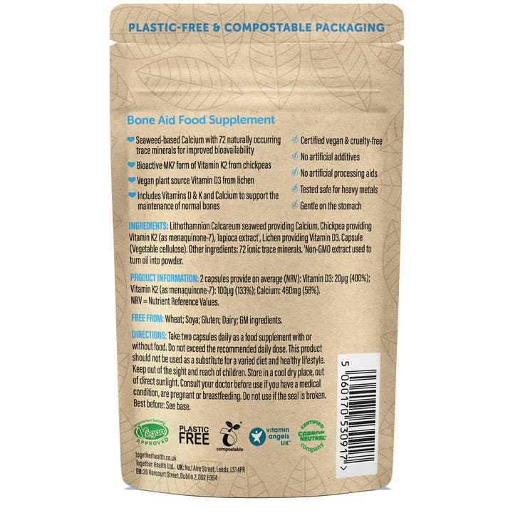 Together Health – wholesale Oral supplement/vitamin – Bone Aid – Bone Vitamins – 60 Capsules1