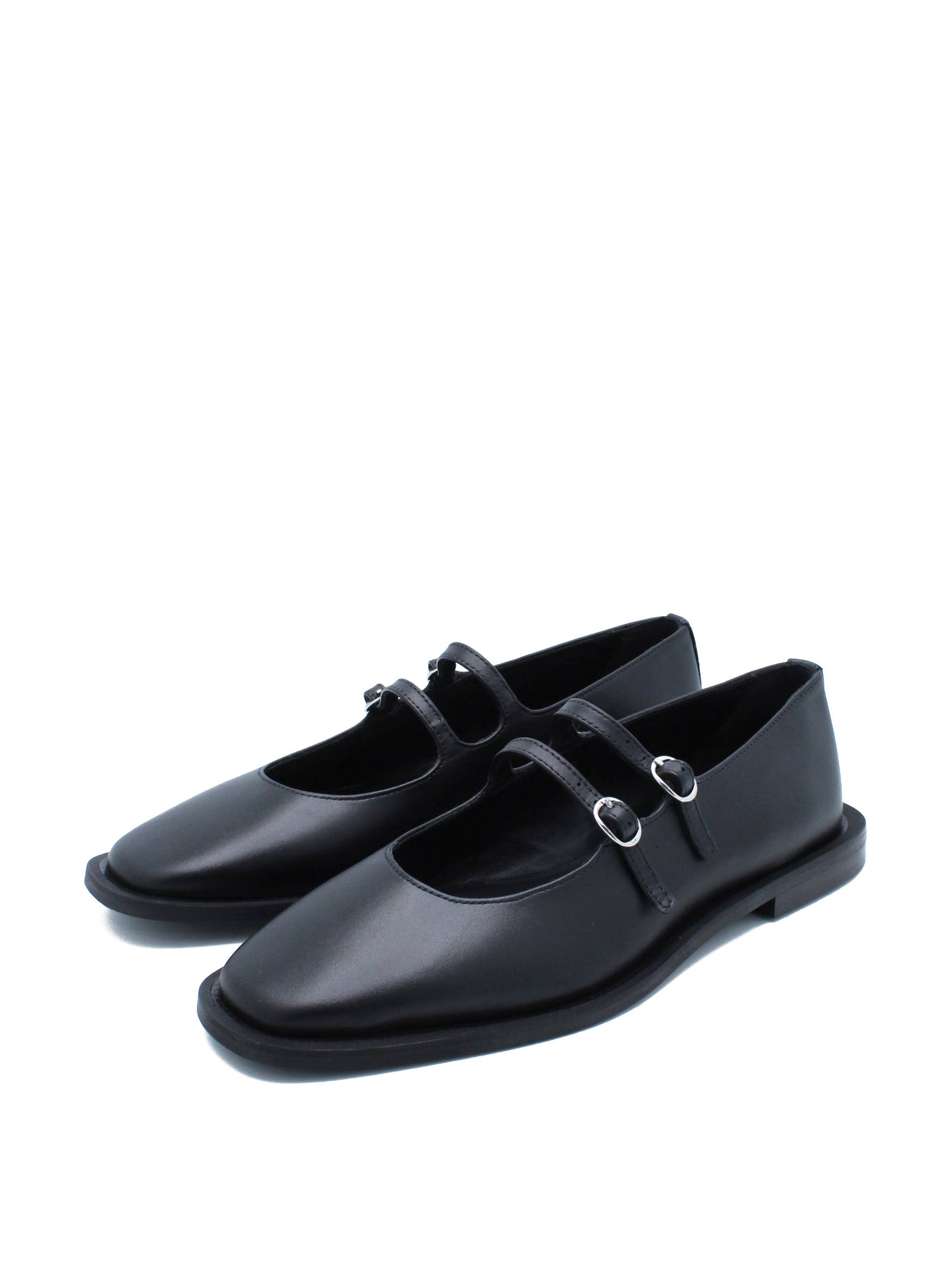 JJ HEITOR SHOES - Wholesale Flats - Women's - SEUL BLACK BALLET FLATS2