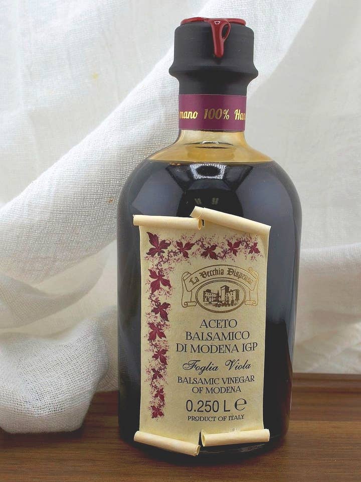 Violet Label Balsamic Vinegar for wholesale by Due Sorelle