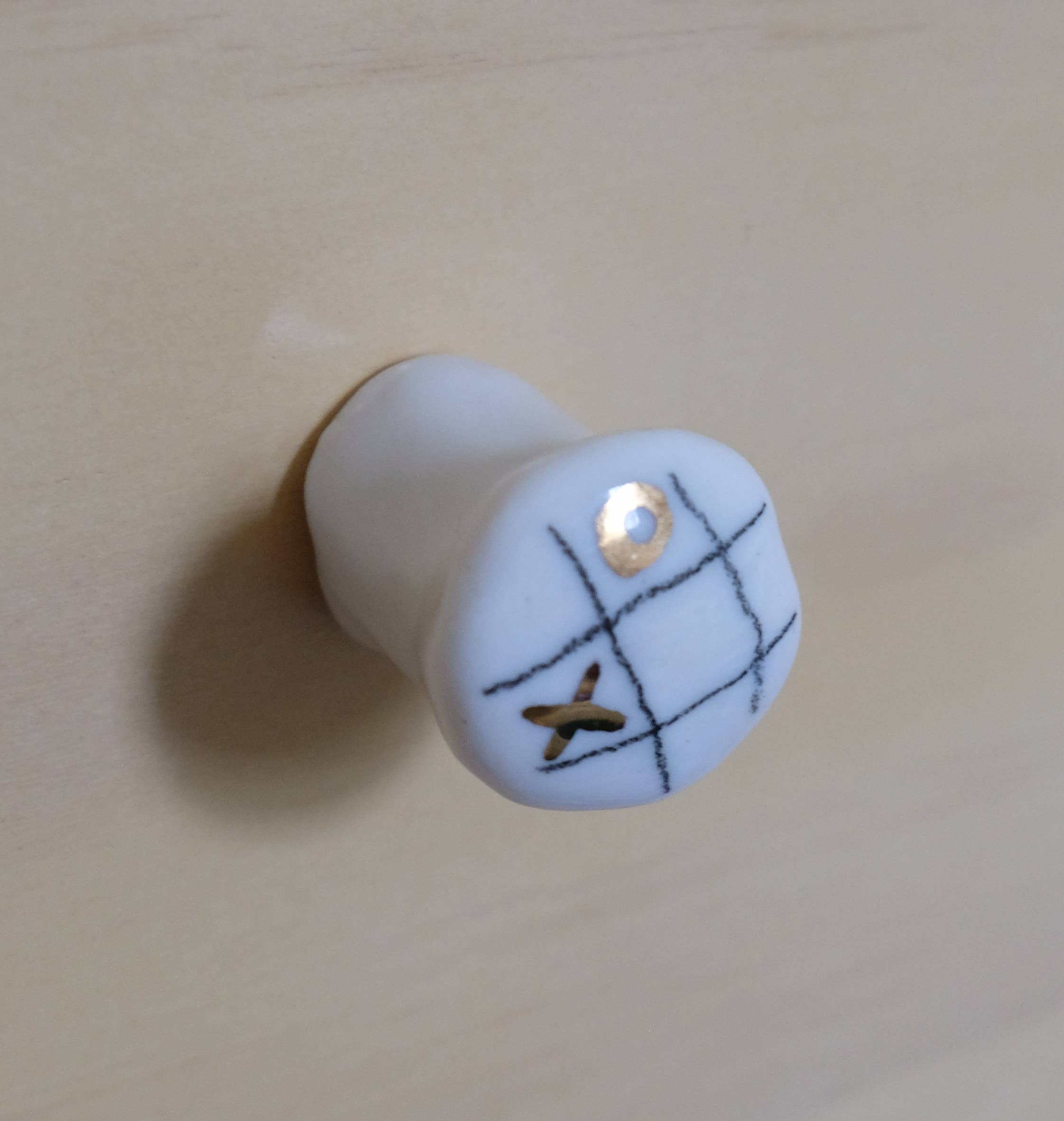 Cosmos Pottery - Wholesale Knob/Pull - Porcelain Drawer Pull2