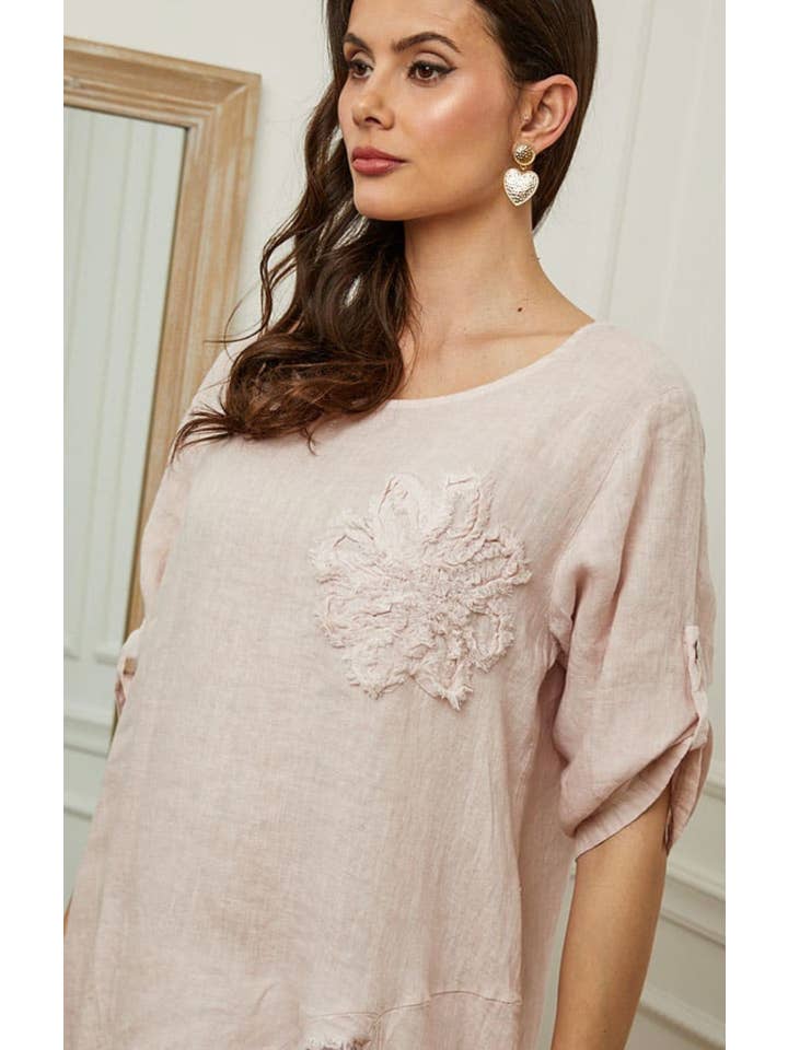 LÉA & LUC – Engroshandel Kjole - Dame – 100% hør kjole REF. 724820