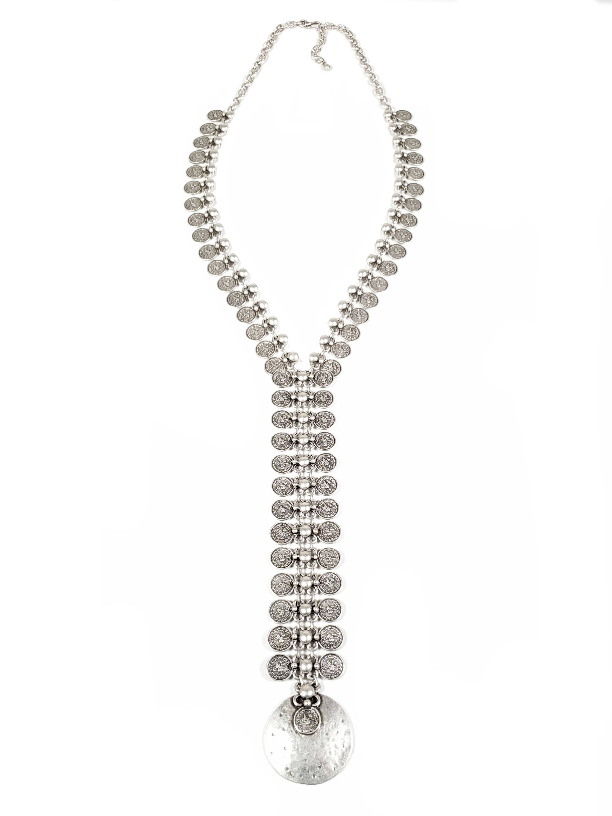 The Ancient Bazaar Jewelry & Accessories - Wholesale Choker/Collar - Item # ZN-302 - Pewter Necklace1