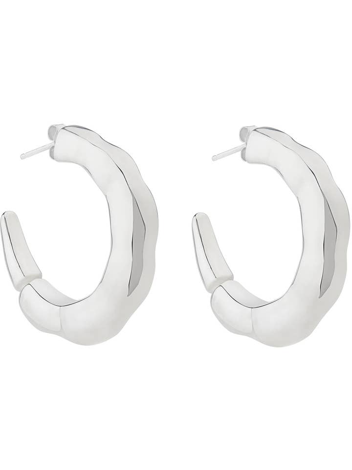 Snake Hoops for wholesale by Steph Metal