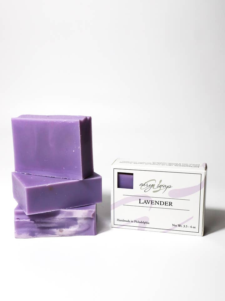 Lavender Soap for wholesale by Airy Soap