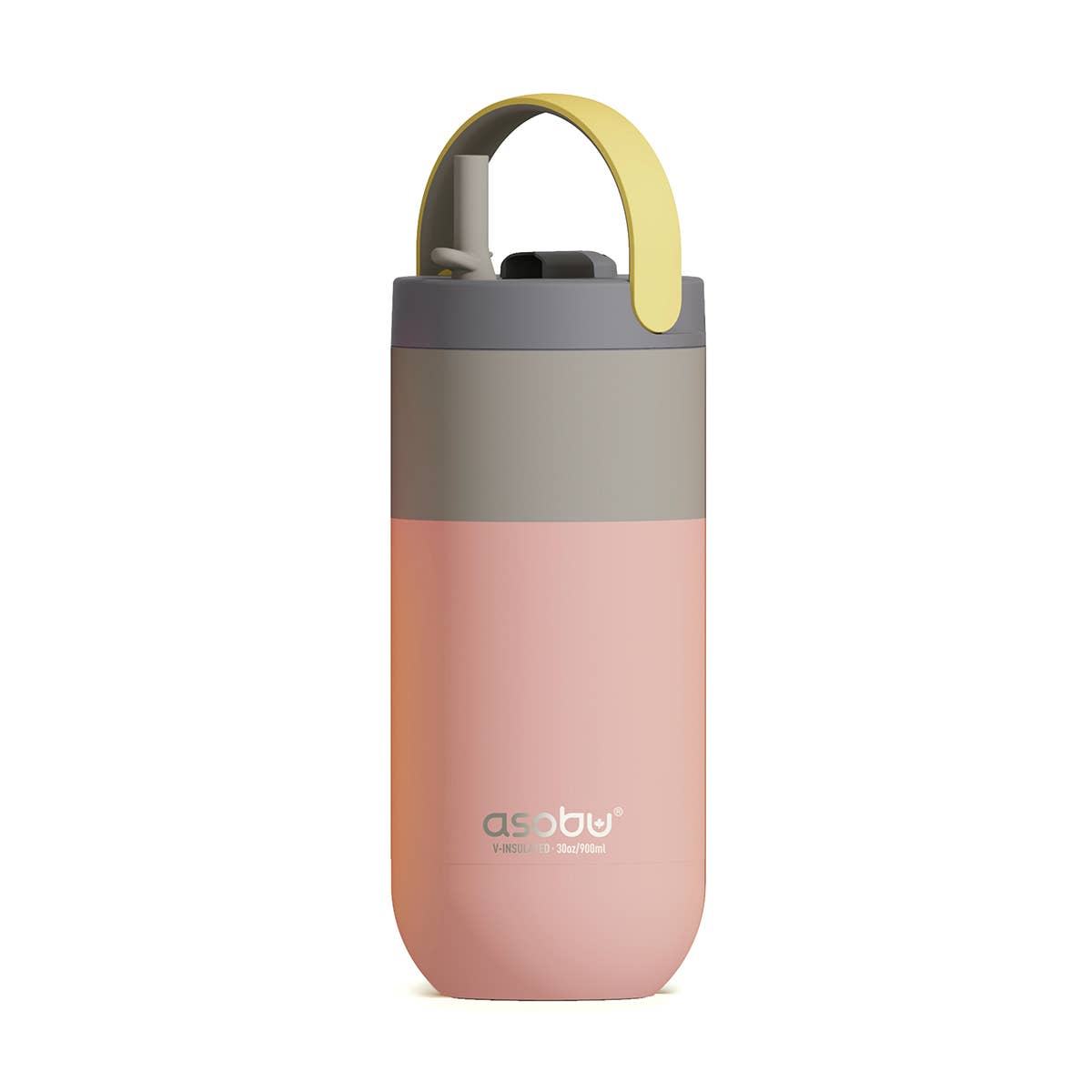 Until Pty Ltd - Wholesale Water bottle - Asobu Orbit Bottle 900ml Pastel Peach0