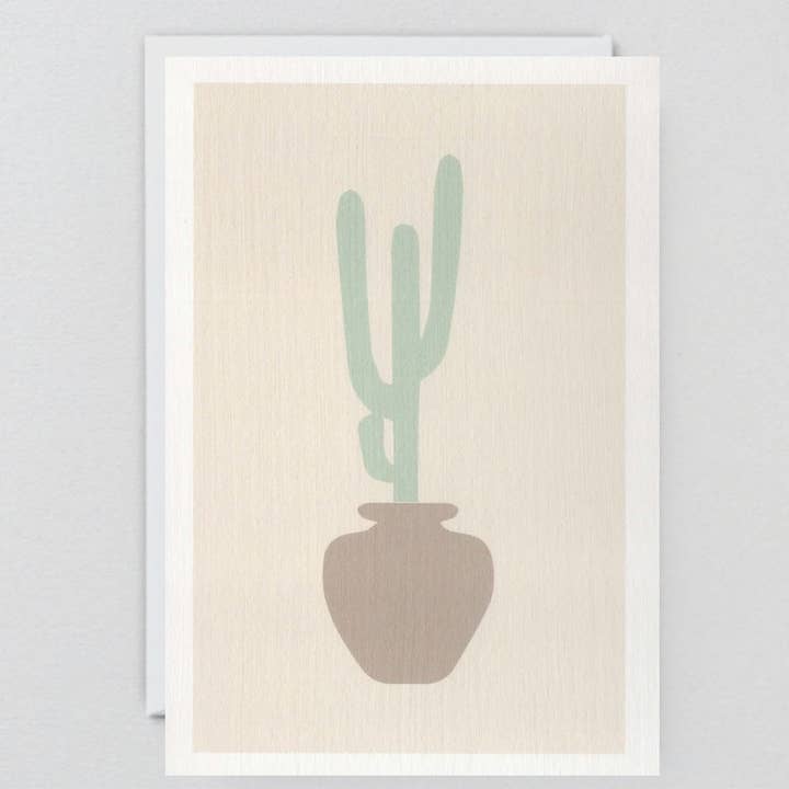 Kaktus Grußkarte für den Großhandel von Elly Vvaller