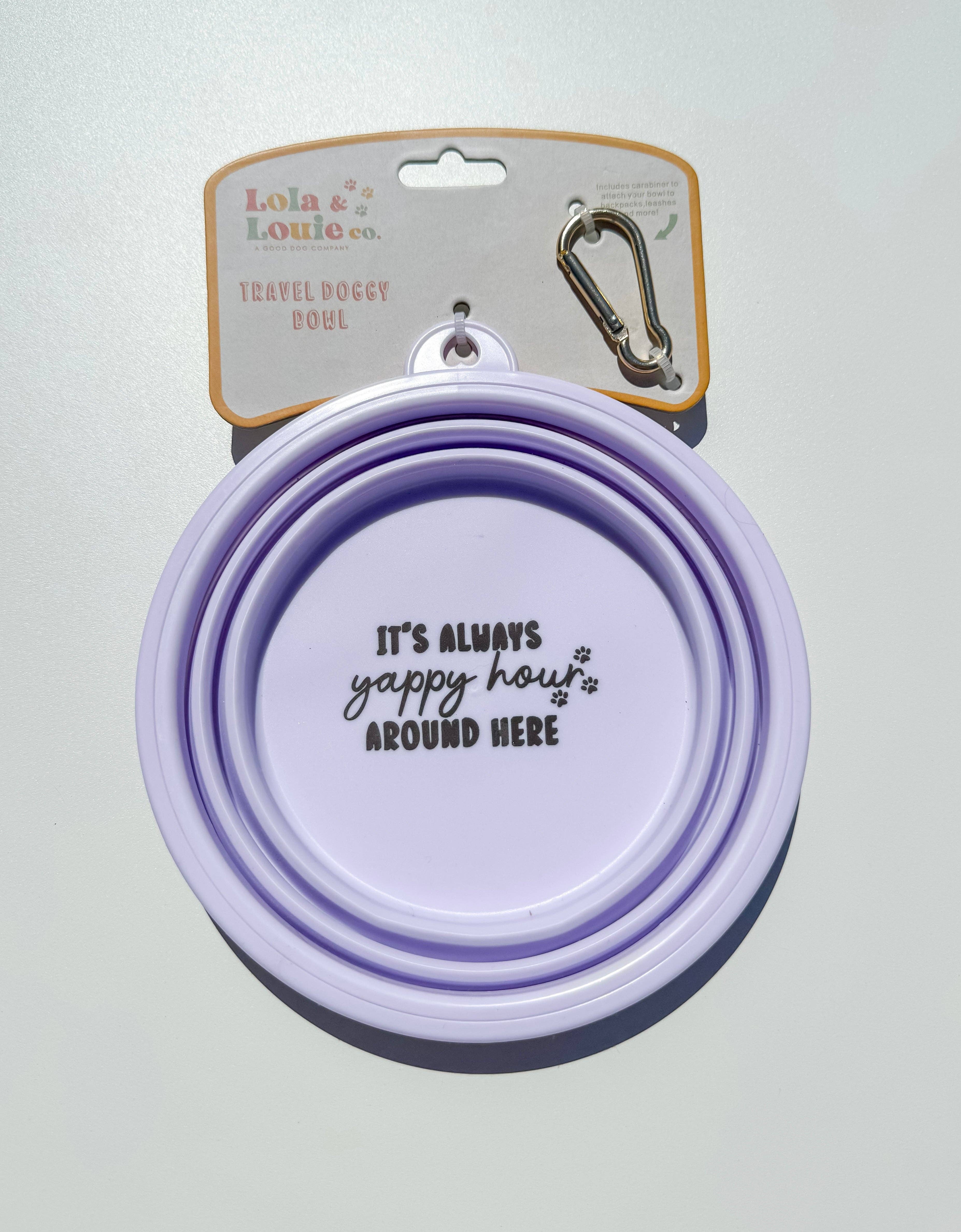 Lola & Louie co. - Wholesale Pet Bowl - Cat/Dog - Travel Doggy Bowl5