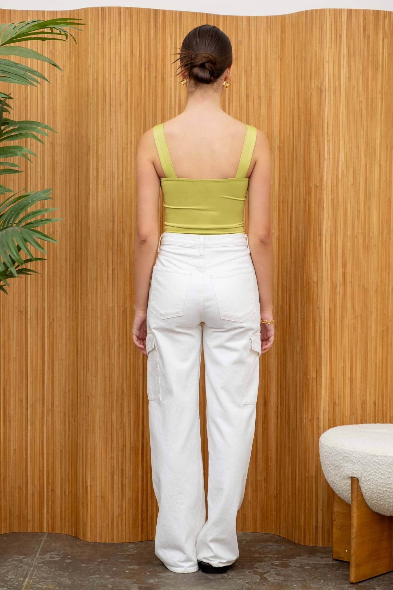 The Workshop Studio - Wholesale Knit Top - Women's - REVERSIBLE SQUARE NECK SEAMLESS CAMI46