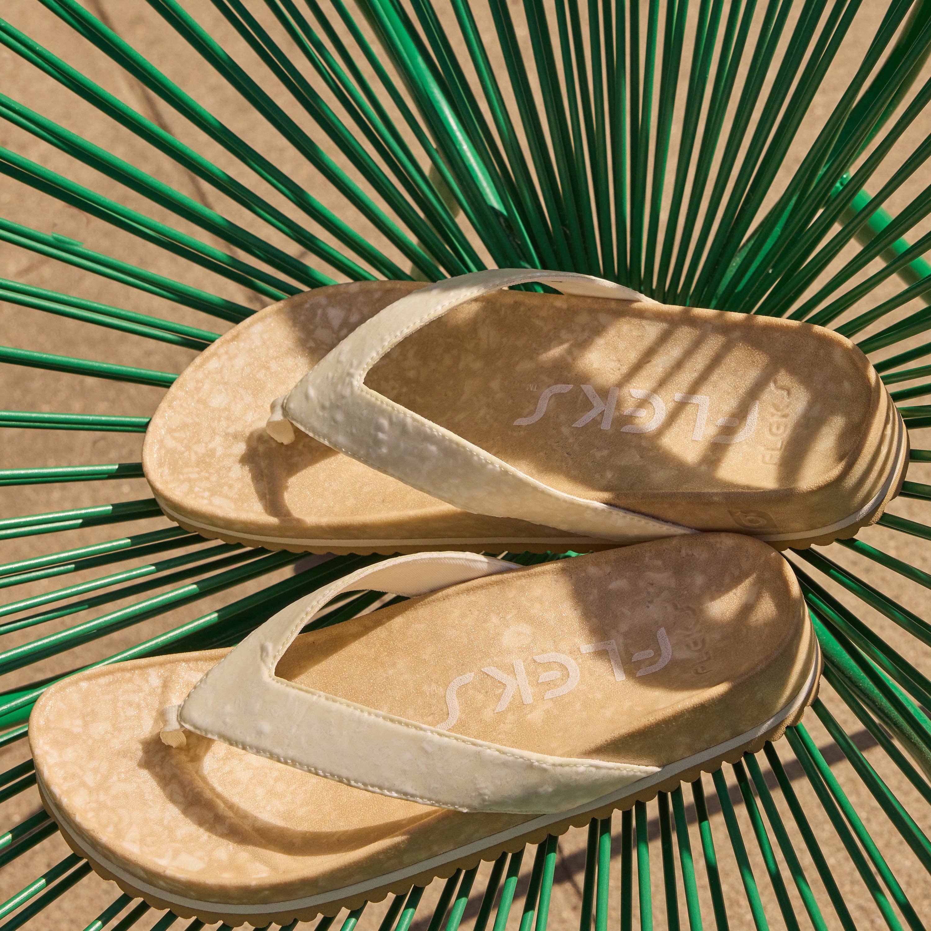 West Beach Flip Flop - Oatmeal for wholesale on Faire1