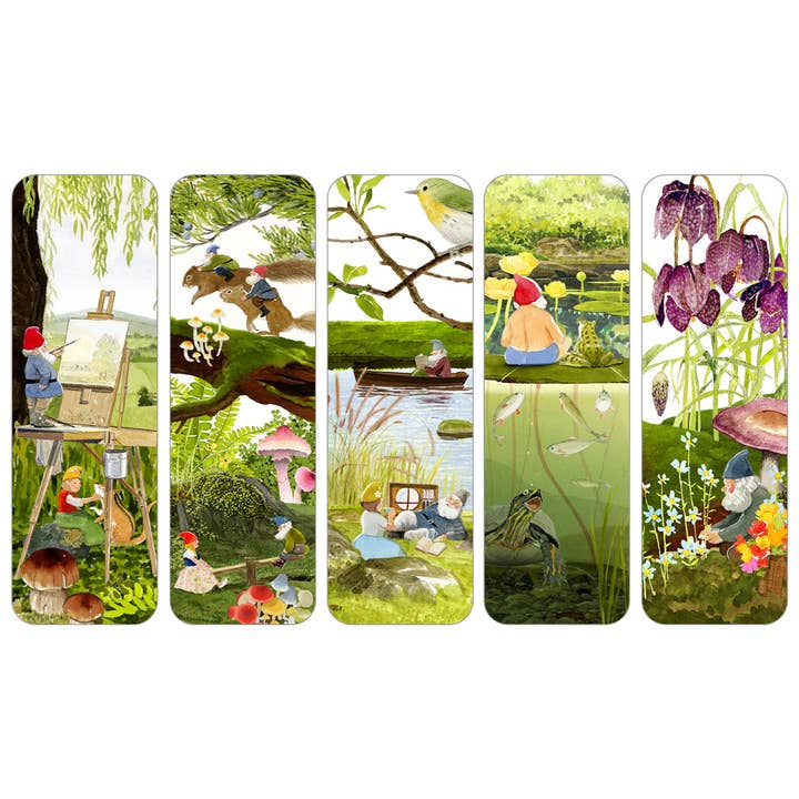 Gnome Chronicles - Bookmarks - Set of 5 for wholesale by Felix Doolittle