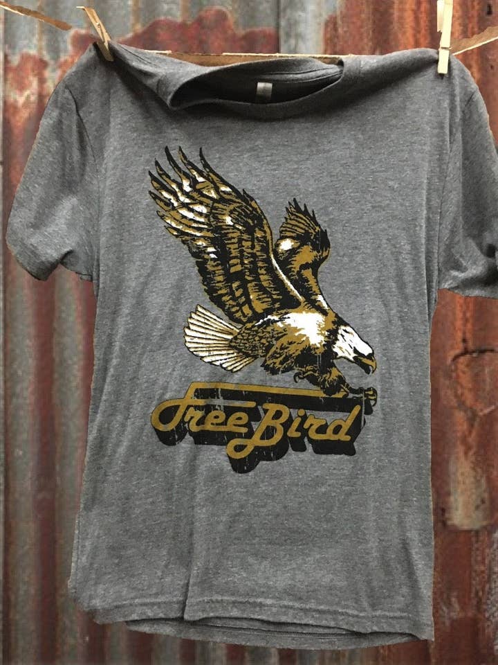 Free Bird Unisex T-Shirt OG for wholesale by Country Deep Apparel