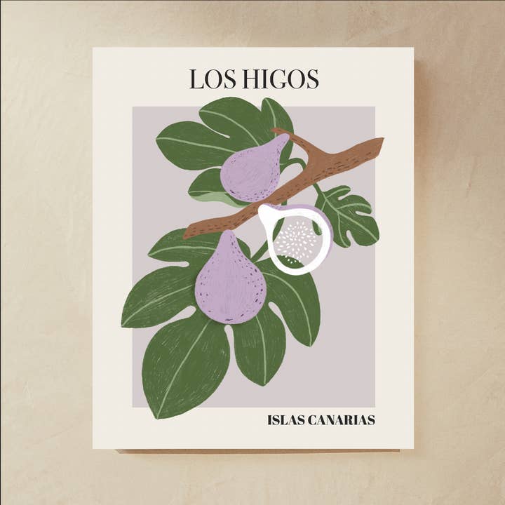 Art mural en forme de figues, affiches du marché aux fruits, esthétique scandinave pour la vente par Honora Papers