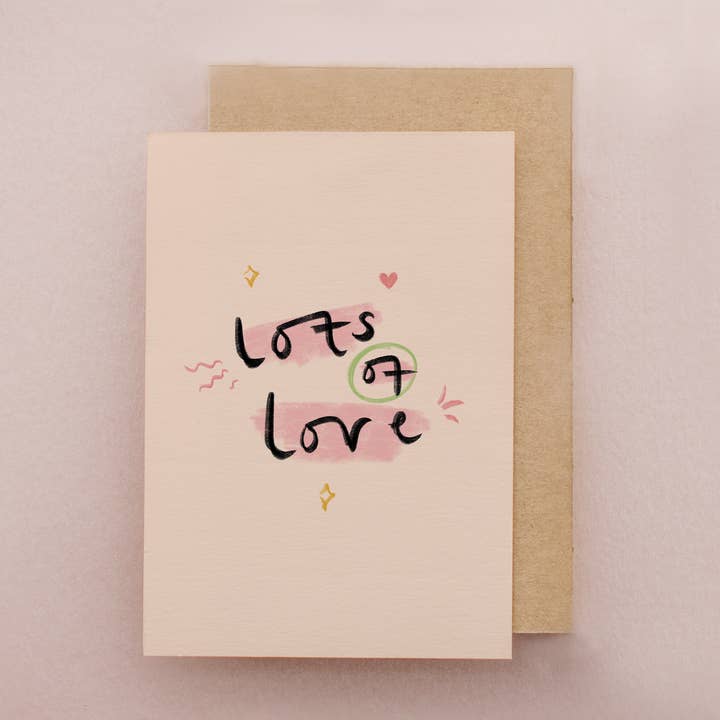 Lots of Love for wholesale by Lib's Cards