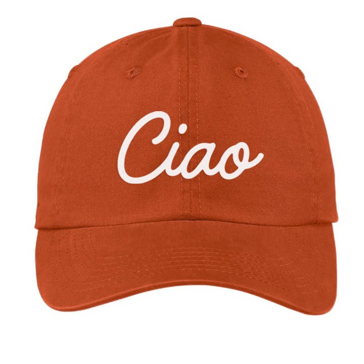 Frankie Jean - Wholesale Baseball Cap - Women's - Ciao Cursive Baseball Cap1
