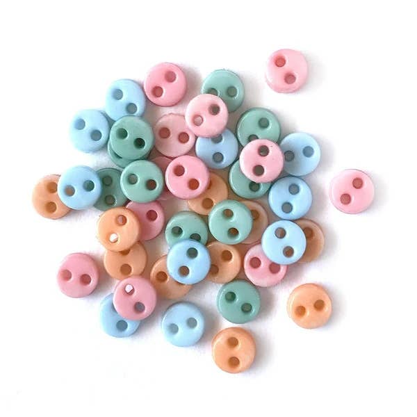 Pastel DIY Craft & Sewing Buttons for wholesale by Buttons Galore & More