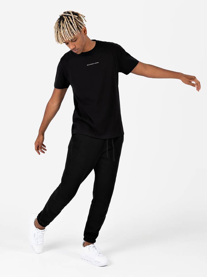 LA MAGLIETTA ORIGIN — NERA per la vendita all'ingrosso da parte di DELICIOUSLY HUMAN