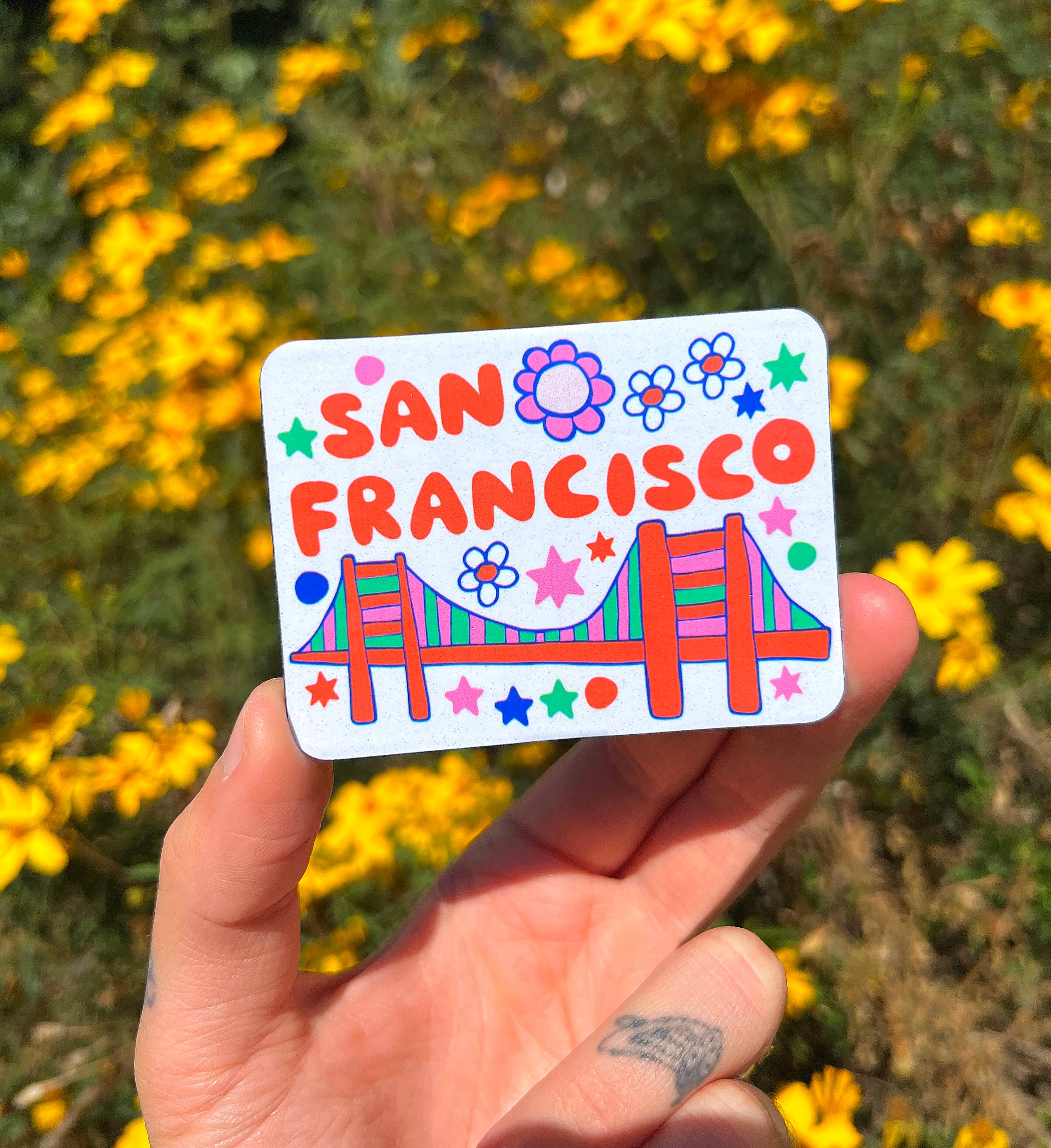 LOLALA - Wholesale Magnet - San Francisco Magnet - Golden Gate Bridge4