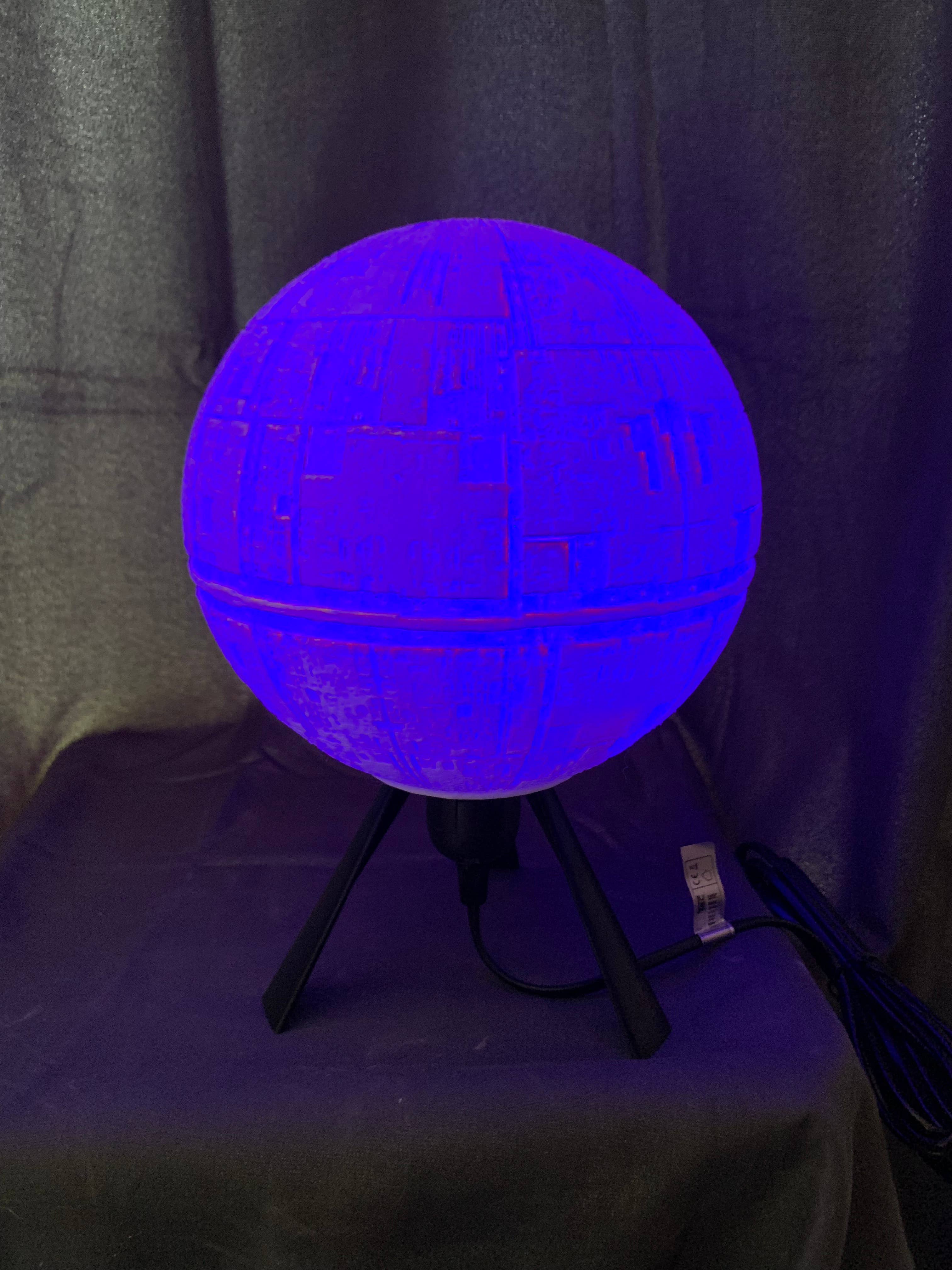 DB CONCEPT - Venta al por mayor Lámparas decorativas/de escritorio - Lámpara Estrella de la Muerte de Star Wars2