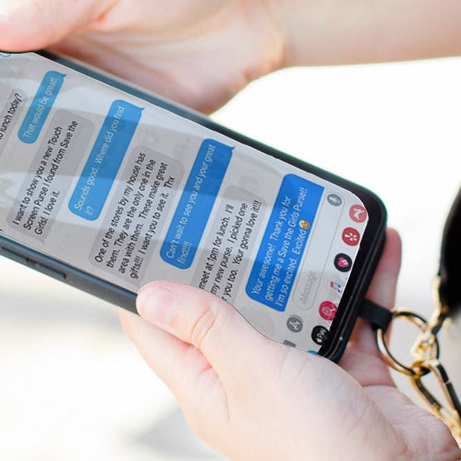 Save The Girls - Wholesale Crossbody Bag - Women's - Clip & Go Chain w/Zippered Pouch14