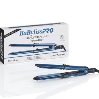 Majestic Wholesale - Wholesale Straightener/Flat Iron - BABYLISS PRO NANO TITANIUM STAINLESS STEEL FLAT IRON