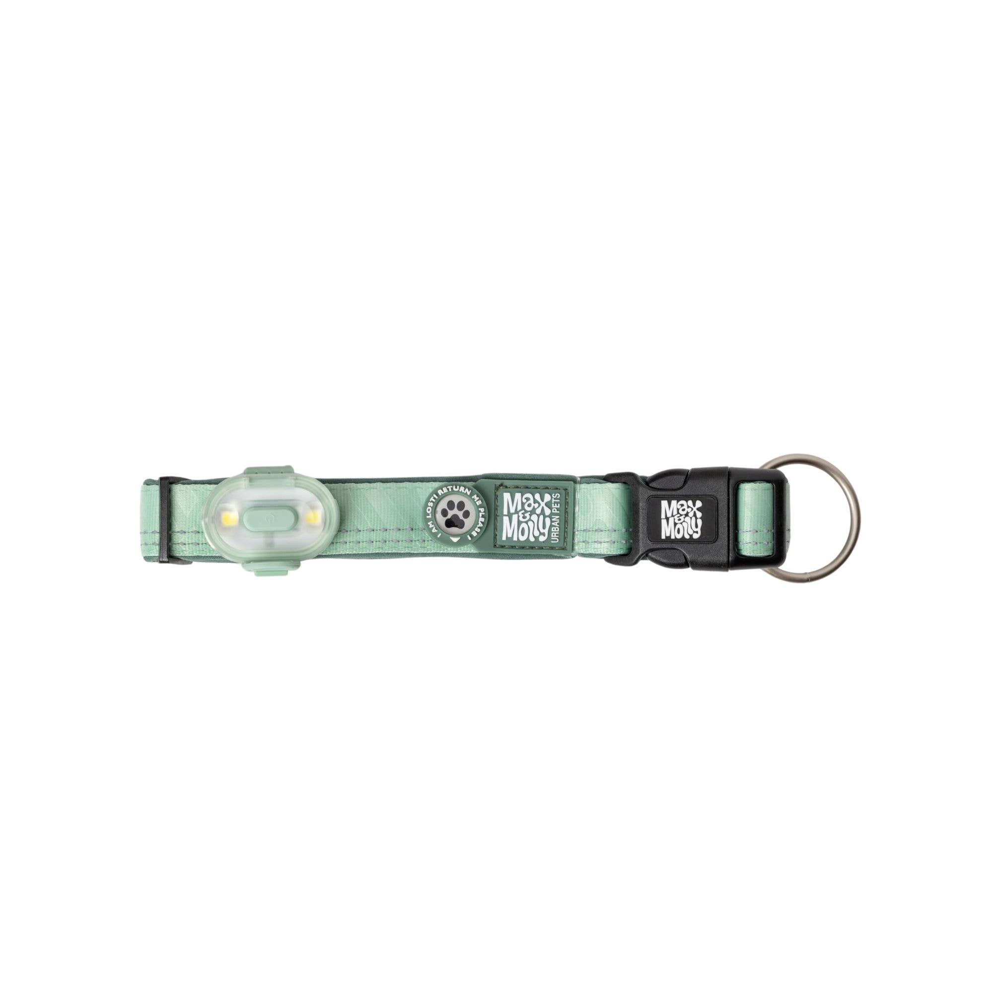 Max & Molly - Wholesale Pet Collar - Dog - Matrix 2.0 Ultra LED - Safety Light Jade2