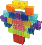 EBlox - Wholesale Building Set - Kids - XOIOX - Glow in the Dark - Magnetic Cubes6
