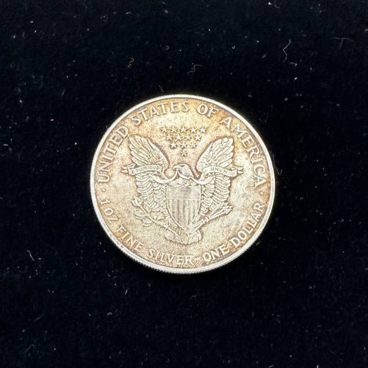 Mountainstruck Coin Rings and Jewelry - Wholesale Necktie - Men's - U.S. Silver Eagle Hand Cut Coin Bolo Tie3