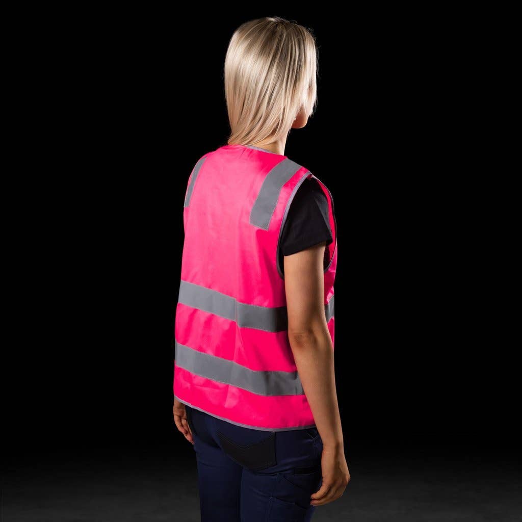 BAD WORKWEAR - Wholesale Safety vest – Unisex - BAD® HI-VIS DAY/NIGHT ZIP SAFETY VEST10