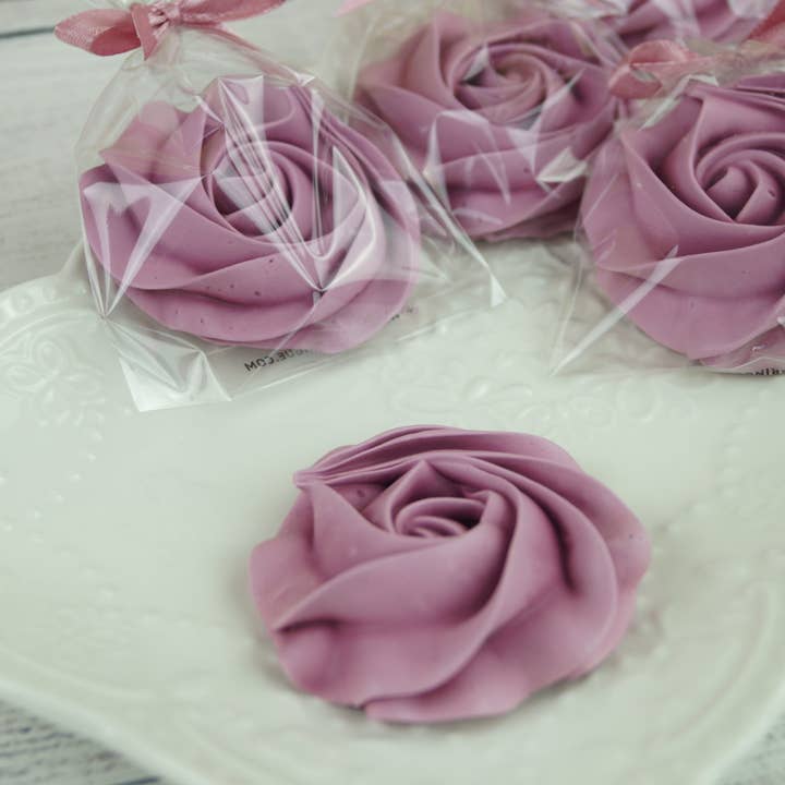 Ma Meringue - Wholesale Cookie - Lilac Meringue Rosettes