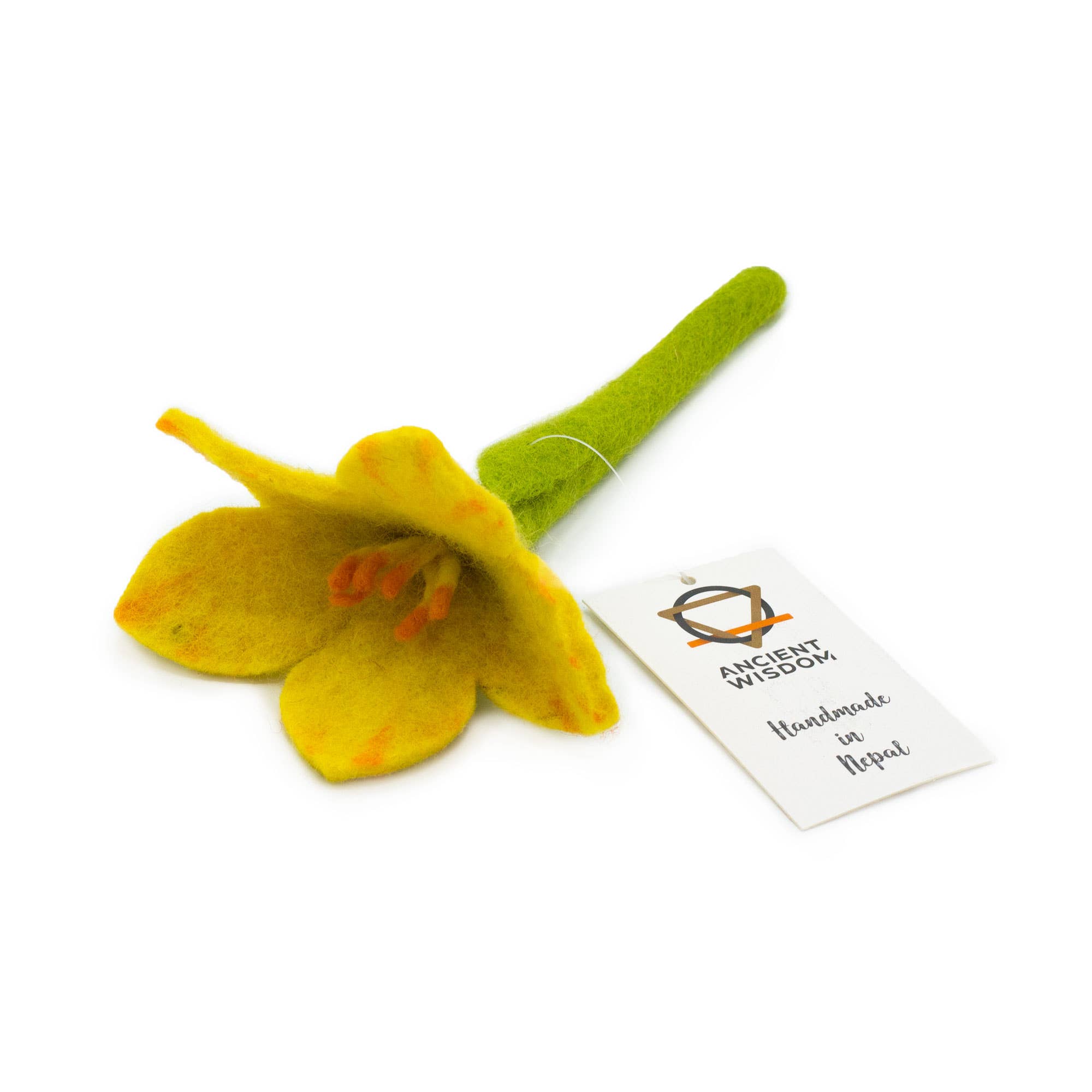 AW Artisan – wholesale Konstgjorda blommor – Filtblommor - Iris (Blandade färger)1