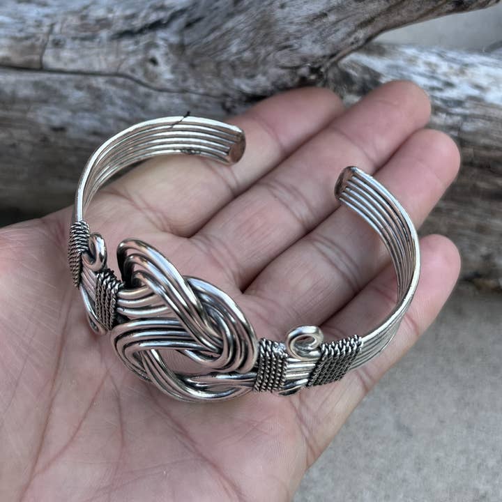 Lungta Imports - Wholesale Jewelry Set - Handcrafted Necklace Cuff Bracelet Set Vintage Boho Ethnic