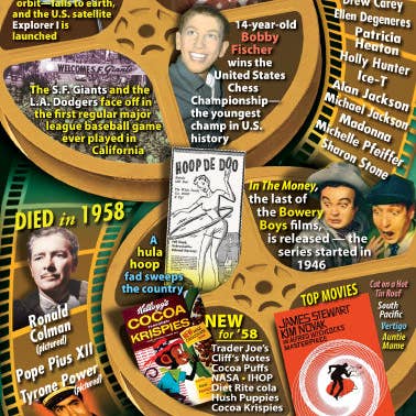 Flickback - Venta al por mayor Tarjetas de cumpleaños - Tarjeta de felicitación con vídeo Flickback de 1958, en DVD, regalo de cumpleaños4