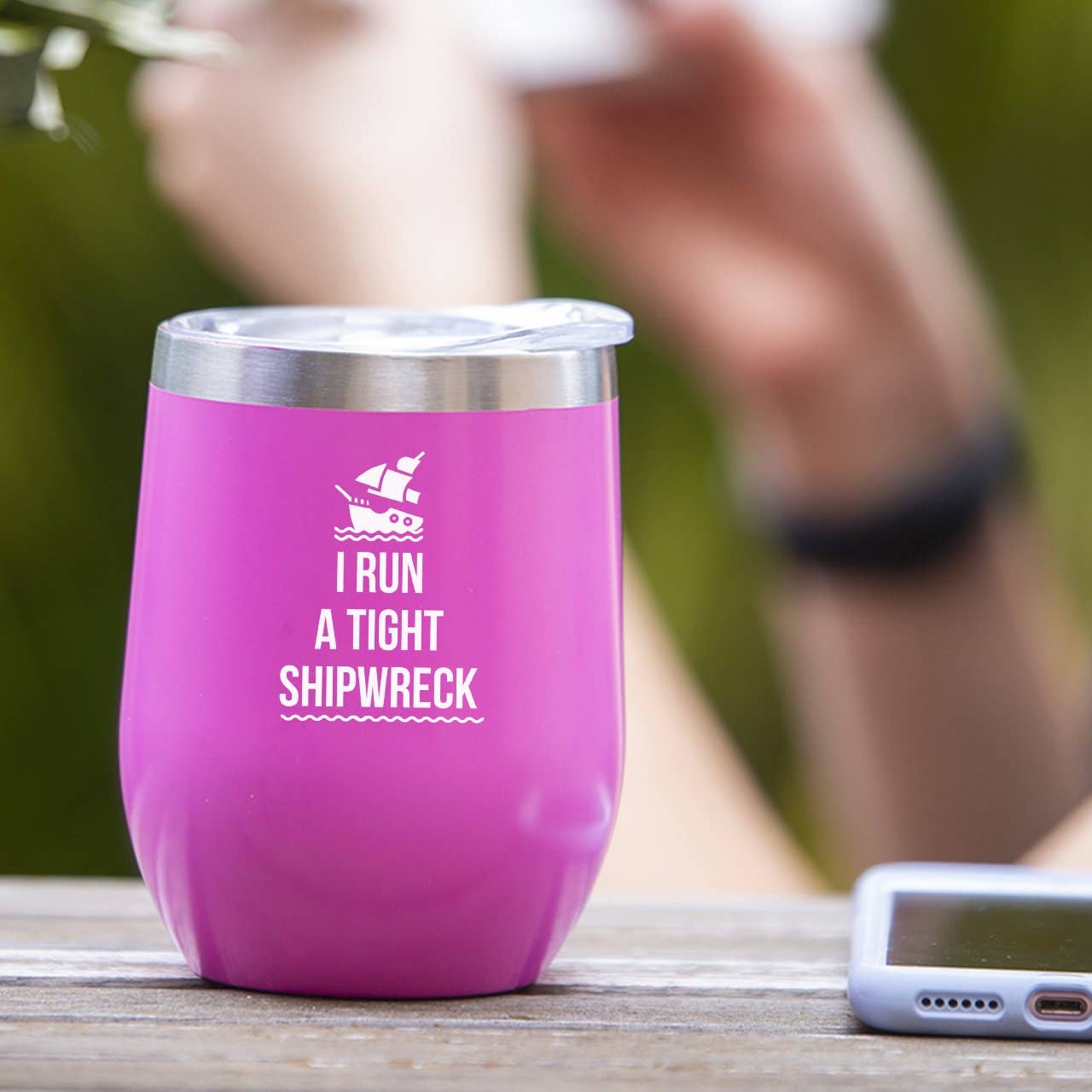 Soulful Wear - Vendita all'ingrosso Bicchiere/tazza termica - Faccio un naufragio serrato - Tumbler Cup3