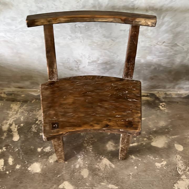 Office Objets – wholesale Chair – Large chair or armchair in antique teak H84 L6017