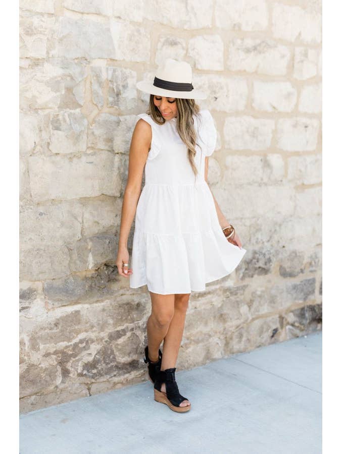 Hipster Row - Vente Robe – femme - Robe babydoll à volants Mattie12