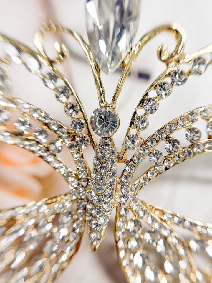 Happy Dream Gifts - Wholesale Verkleedkleren - Dames - Kristallen masker met stok, Prom masker, Met Gala maskerbal masker3