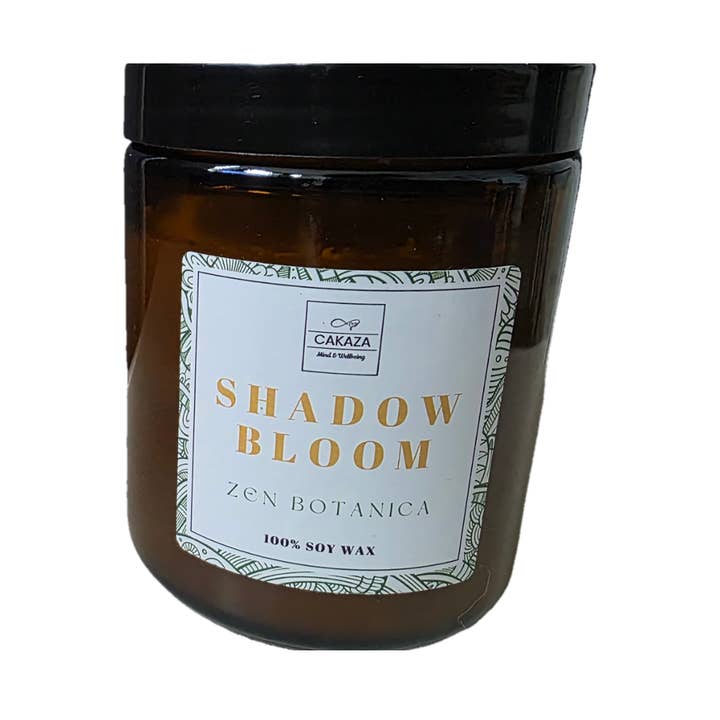 Zen Botanica: Shadow Bloom Candle for wholesale by Cakaza