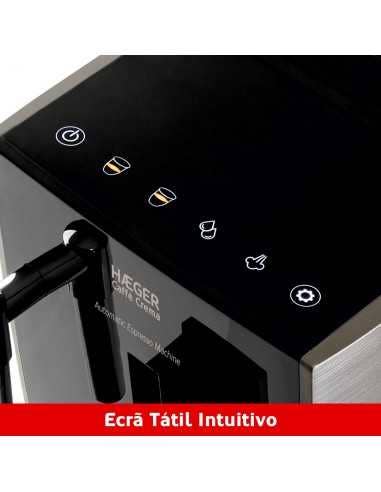 Haeger - Wholesale Espresso Maker - HAEGER Caffè Crema Automatic Espresso Machine - 19 Bar, 1.2L, Digital, 1350W1