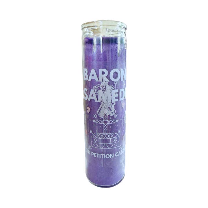 The Spiritual Alchemists - Wholesale Jar/Filled Candle - Baron Samedi Candle3