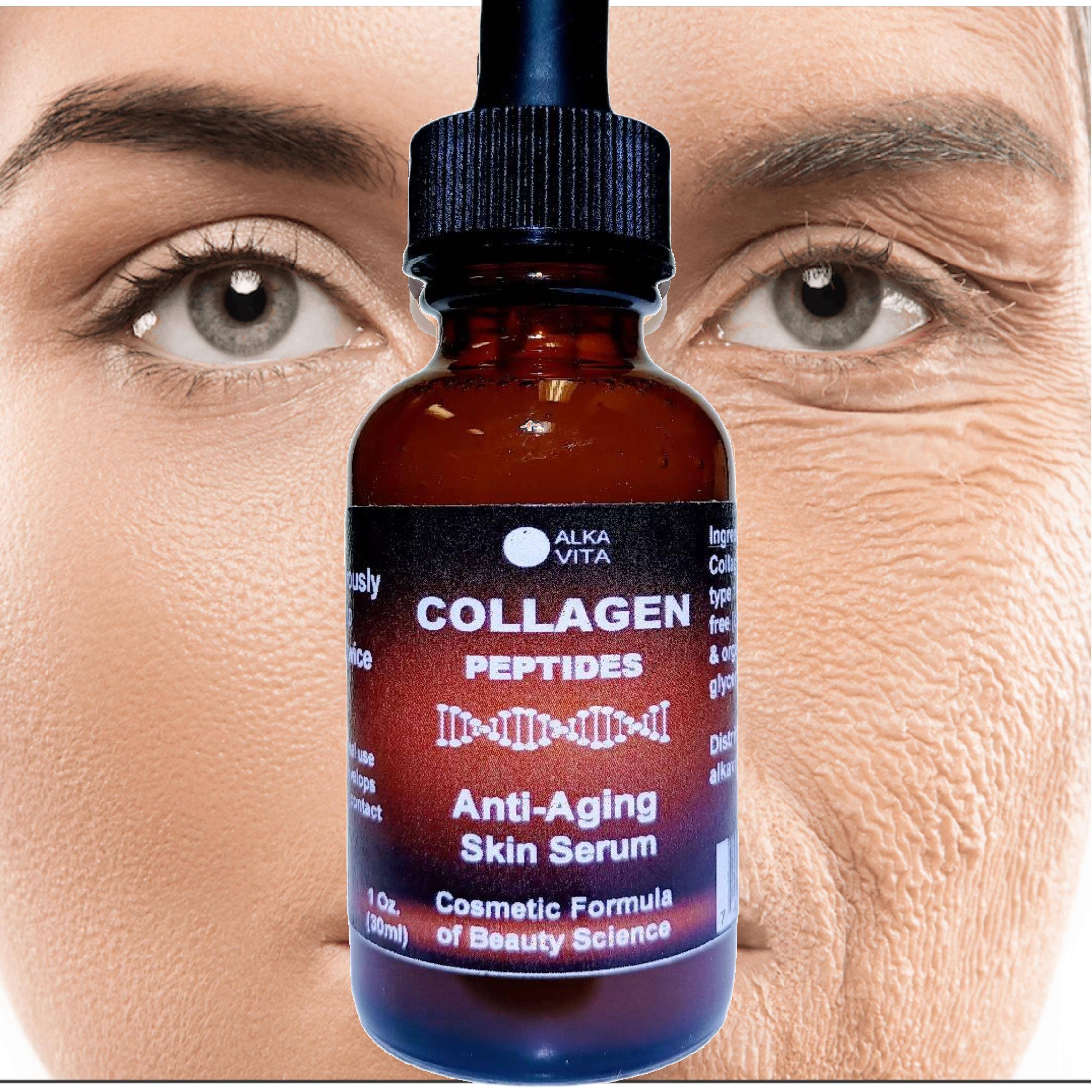 AlkaVita - Venta al por mayor Sérum facial - Sérum facial de péptidos de colágeno antienvejecimiento4