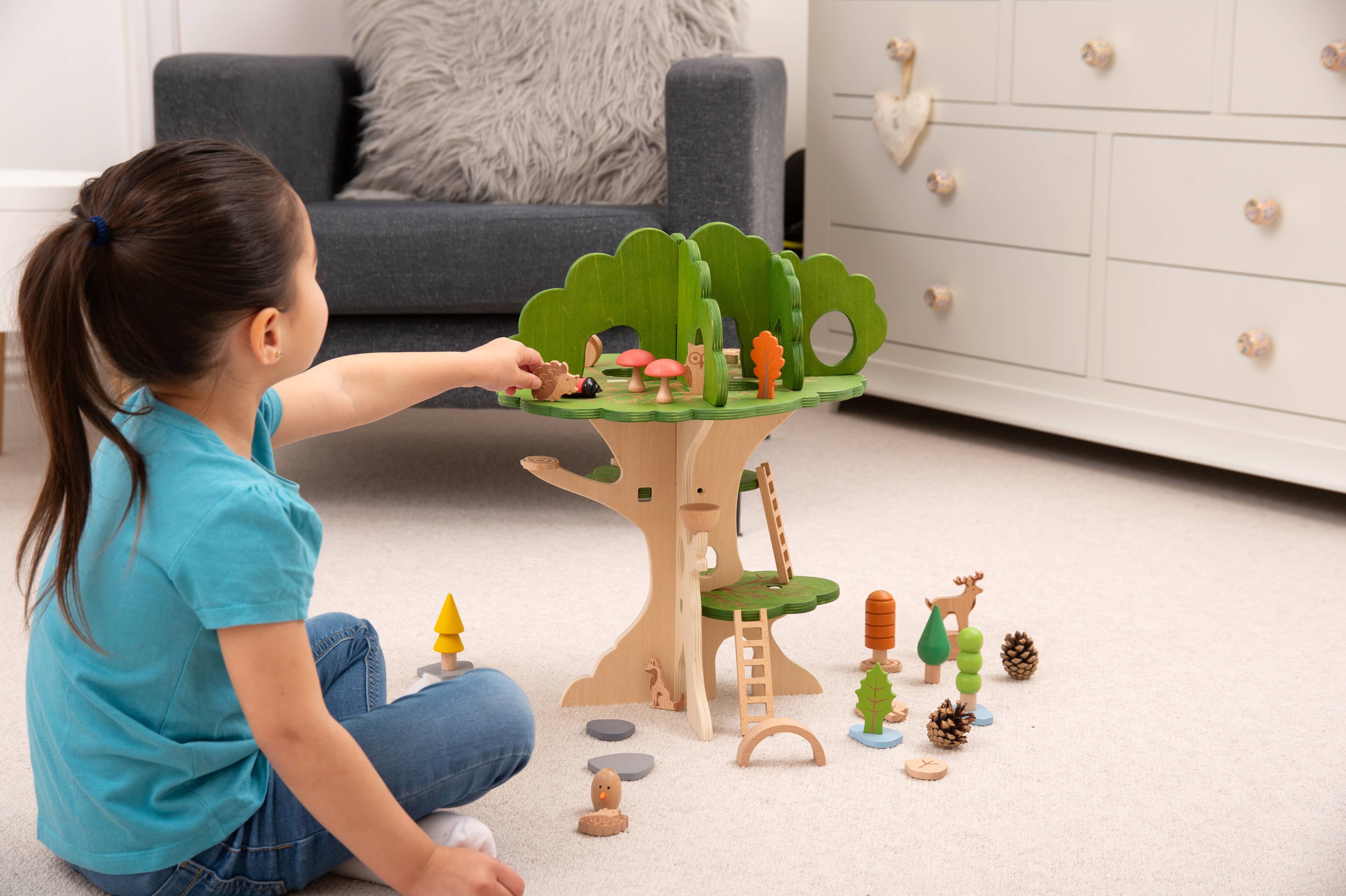 Commotion (Europe) BV - Wholesale Wood Toy - Kids - Woodland Trail Treehouse3
