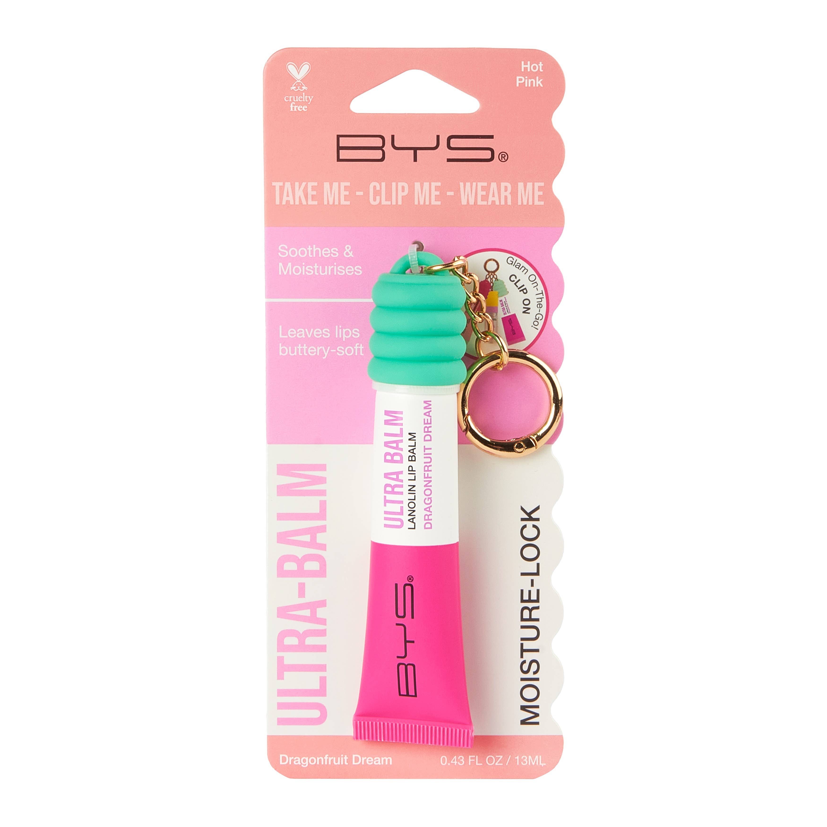 Beauty Pro – Bálsamo labial por atacado – Bálsamo Labial BYS Lanolina & Porta-chaves Usável Dragonfruit Dream2